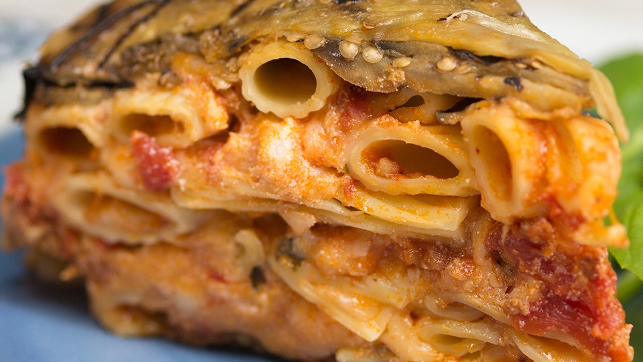 Eggplant Ziti Pie | Tastemade