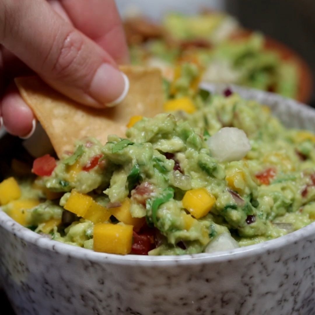 Tropical Pico de Gallo Guacamole Tastemade
