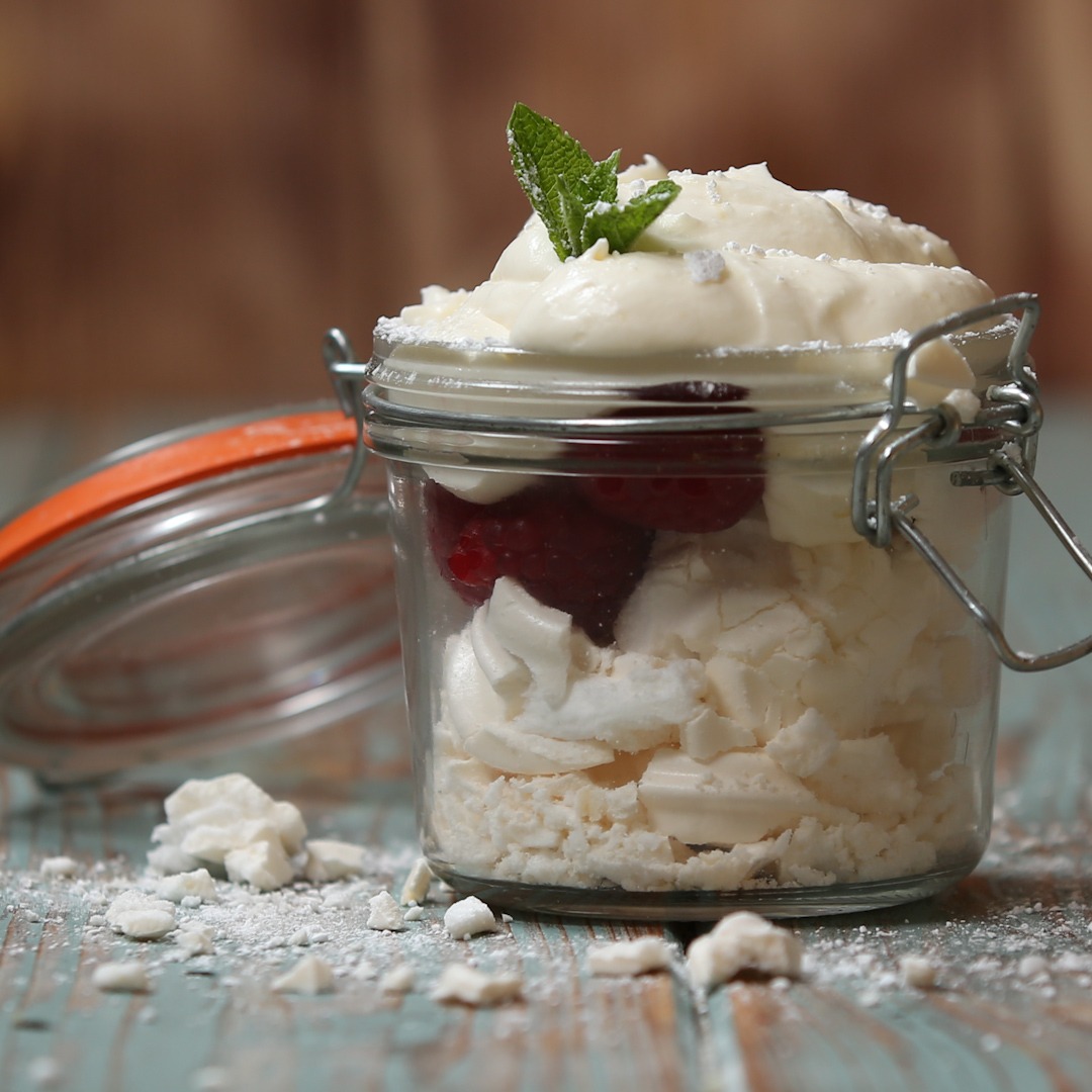 White Wine Berry Eton Mess Tastemade