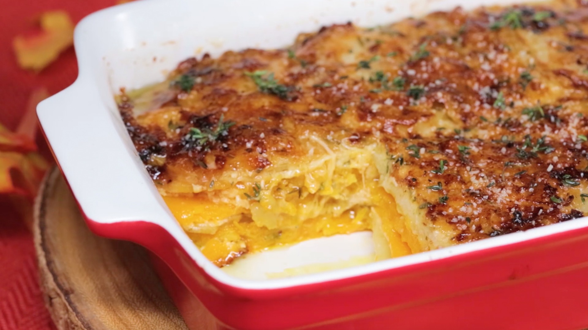 Butternut Squash Gratin With Gruyere and Parmesan Tastemade