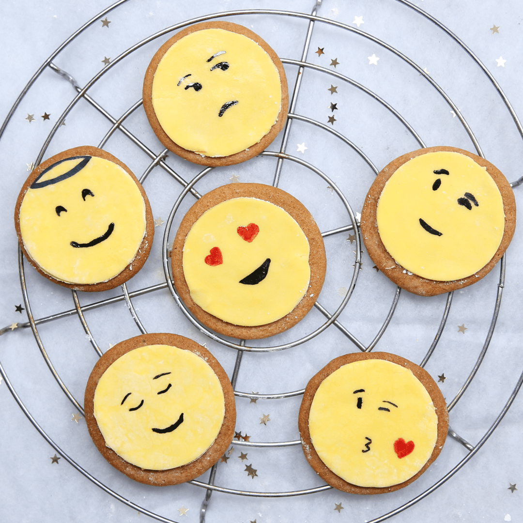 Gingerbread Emoji Faces Tastemade