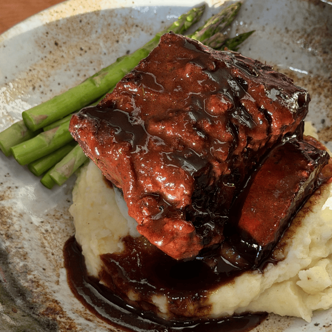 Vid Rib Gochujang Braised Short Ribs & Mash | Tastemade