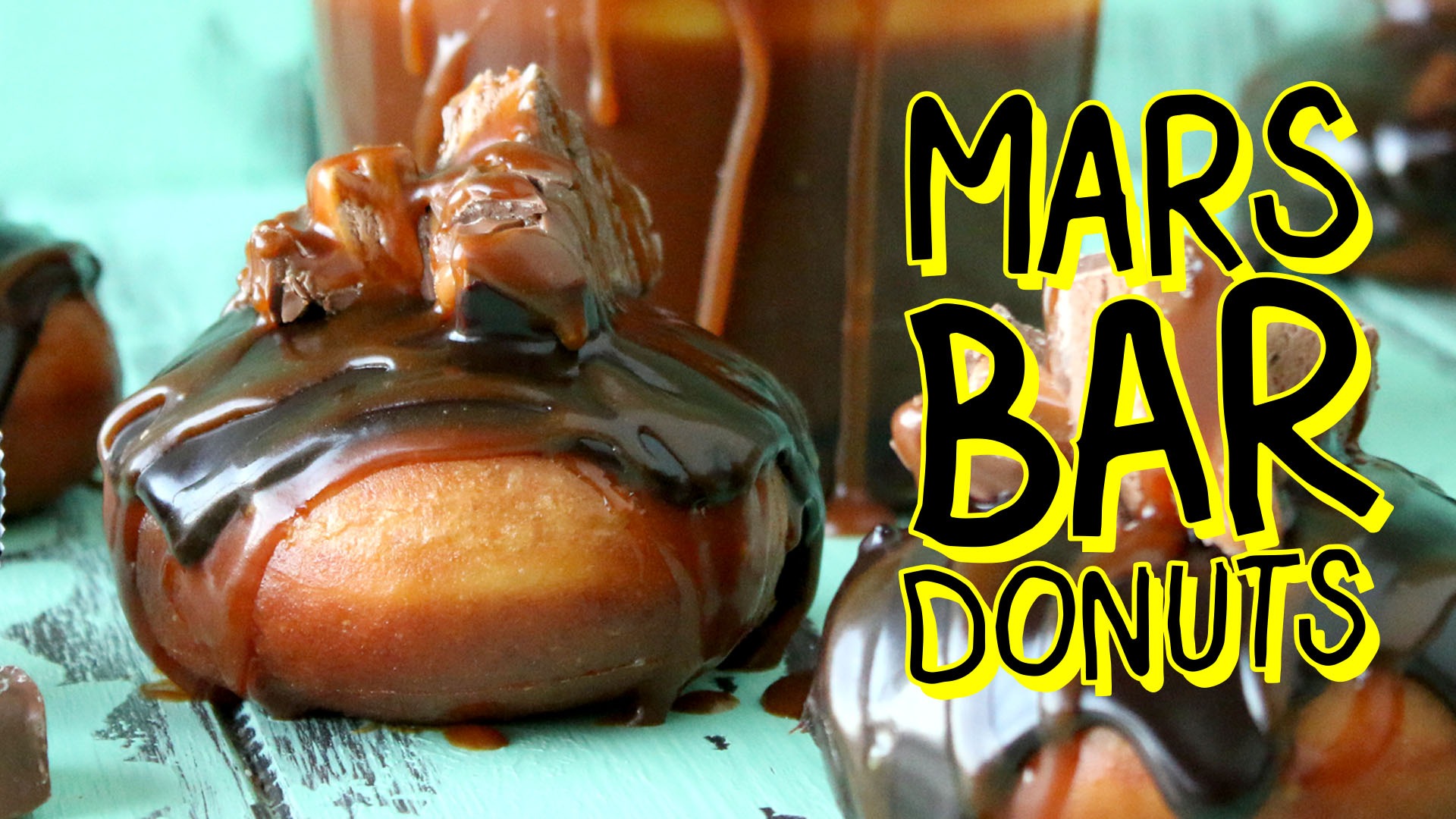 Mars Bar Donuts | Tastemade