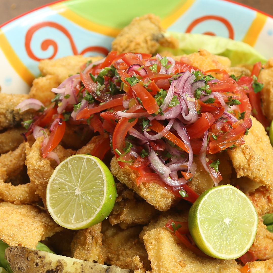 Seafood Fritters Tastemade