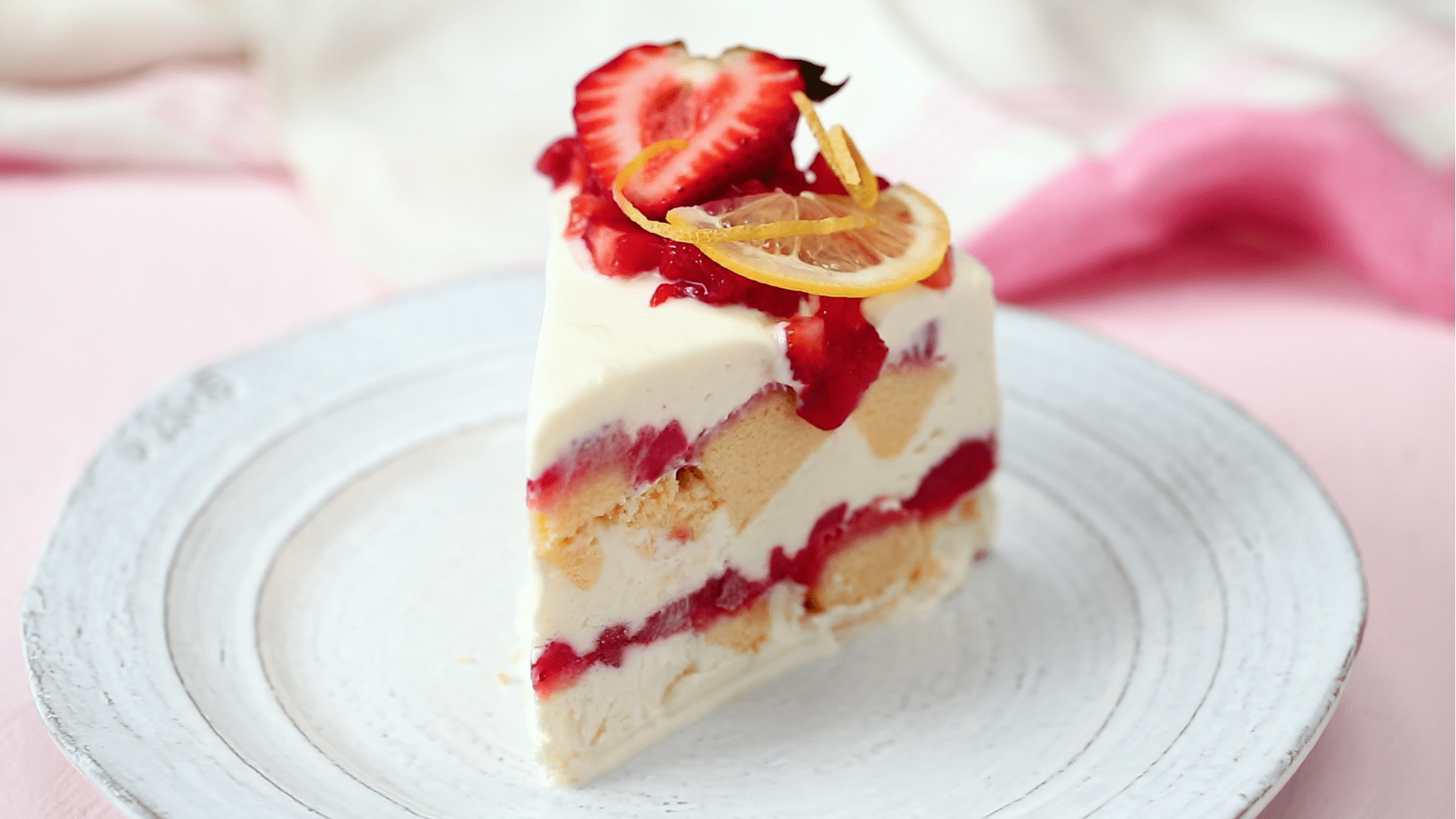 Strawberry Lemonade Icebox Cake Tastemade