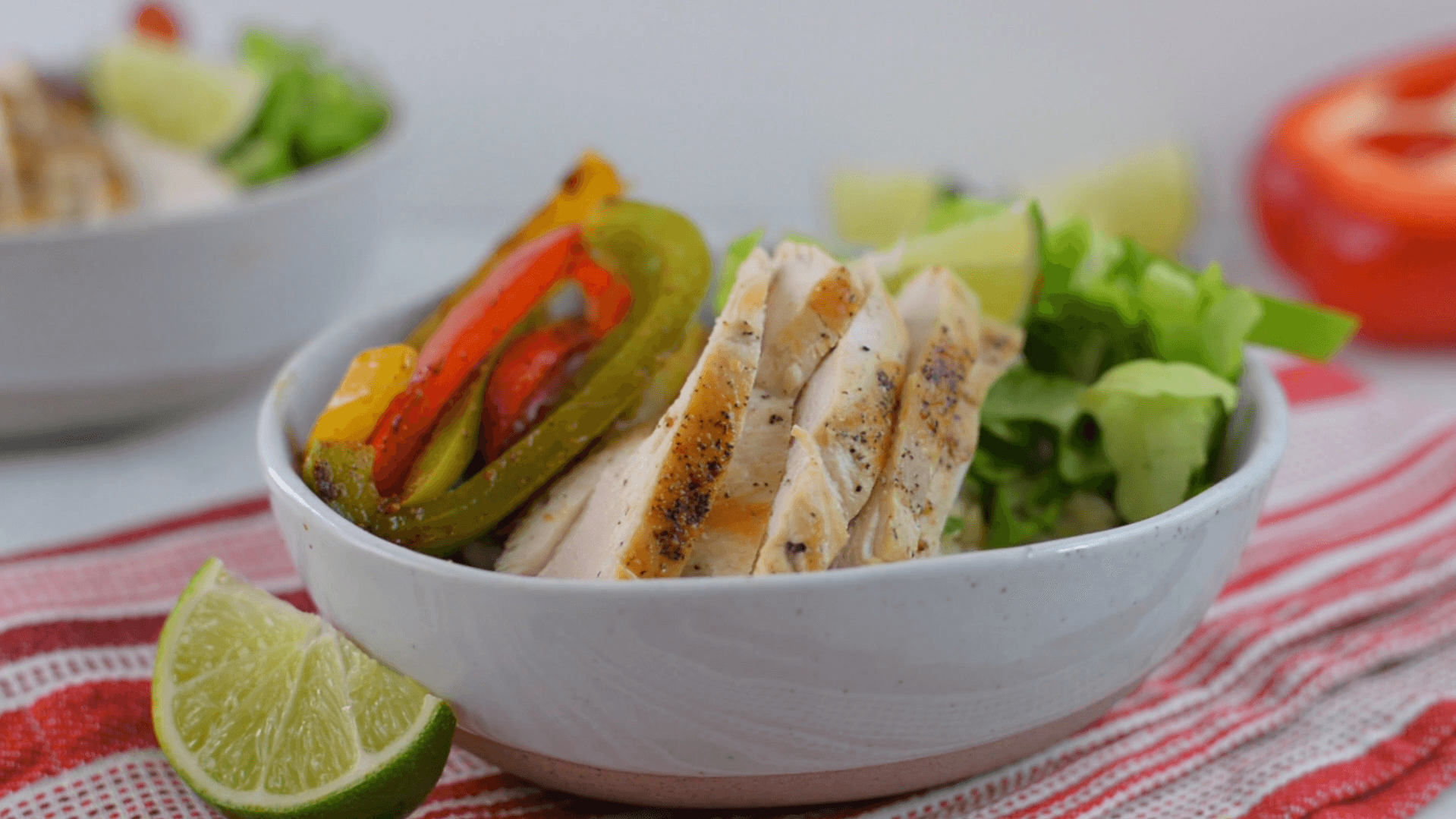 Chicken Fajita Burrito Bowl Tastemade