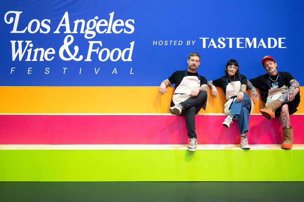 Chefs at LA Wine & Food Festival 2025.